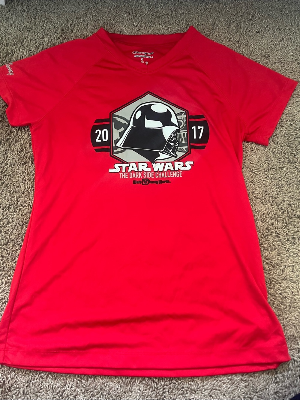 Champion women’s Red Star Wars Graphic Tee - The Dark Side Challenge